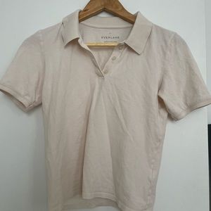 Everlane organic cotton polo tee
